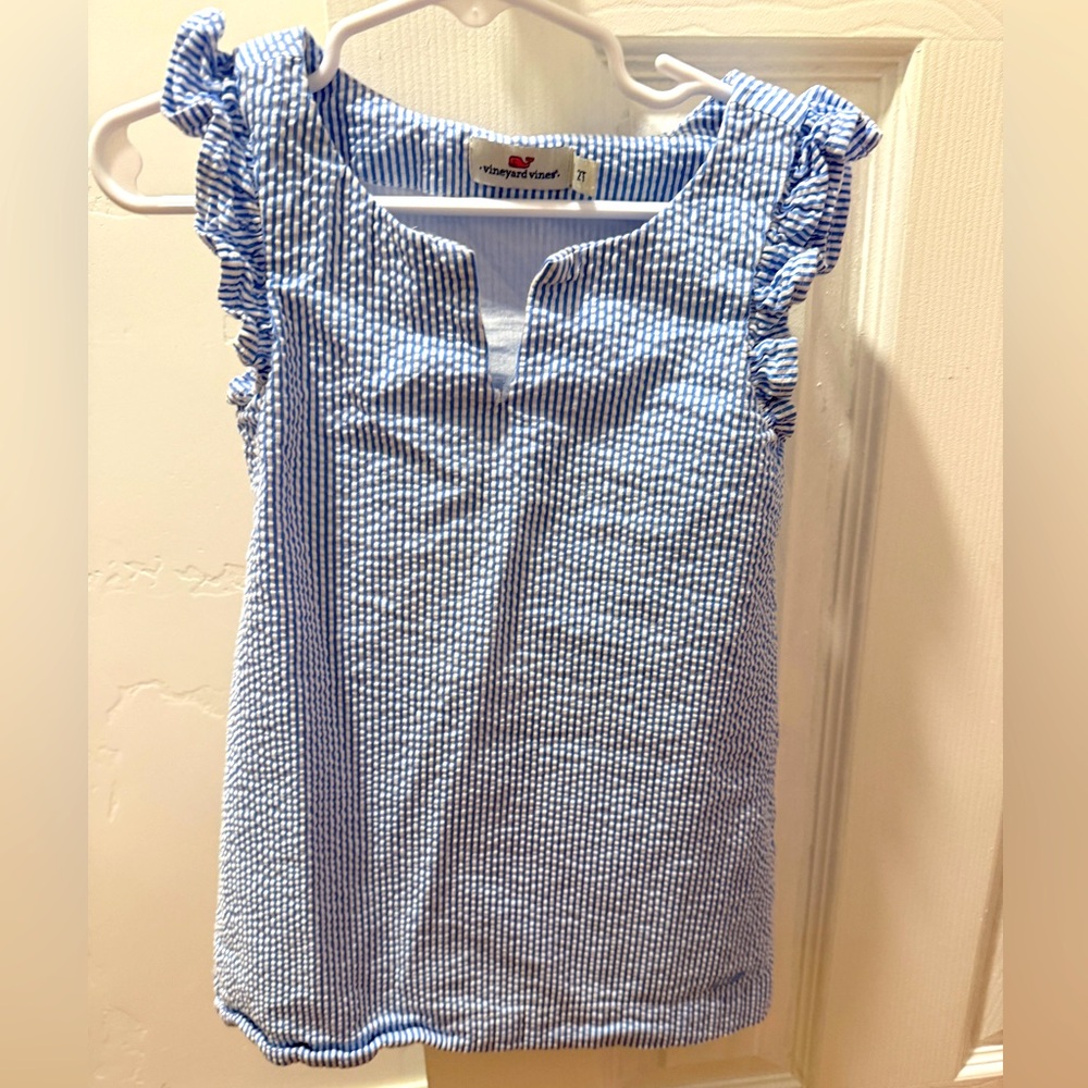Vineyard Vines Toddler Girls Seersucker Dress 2T